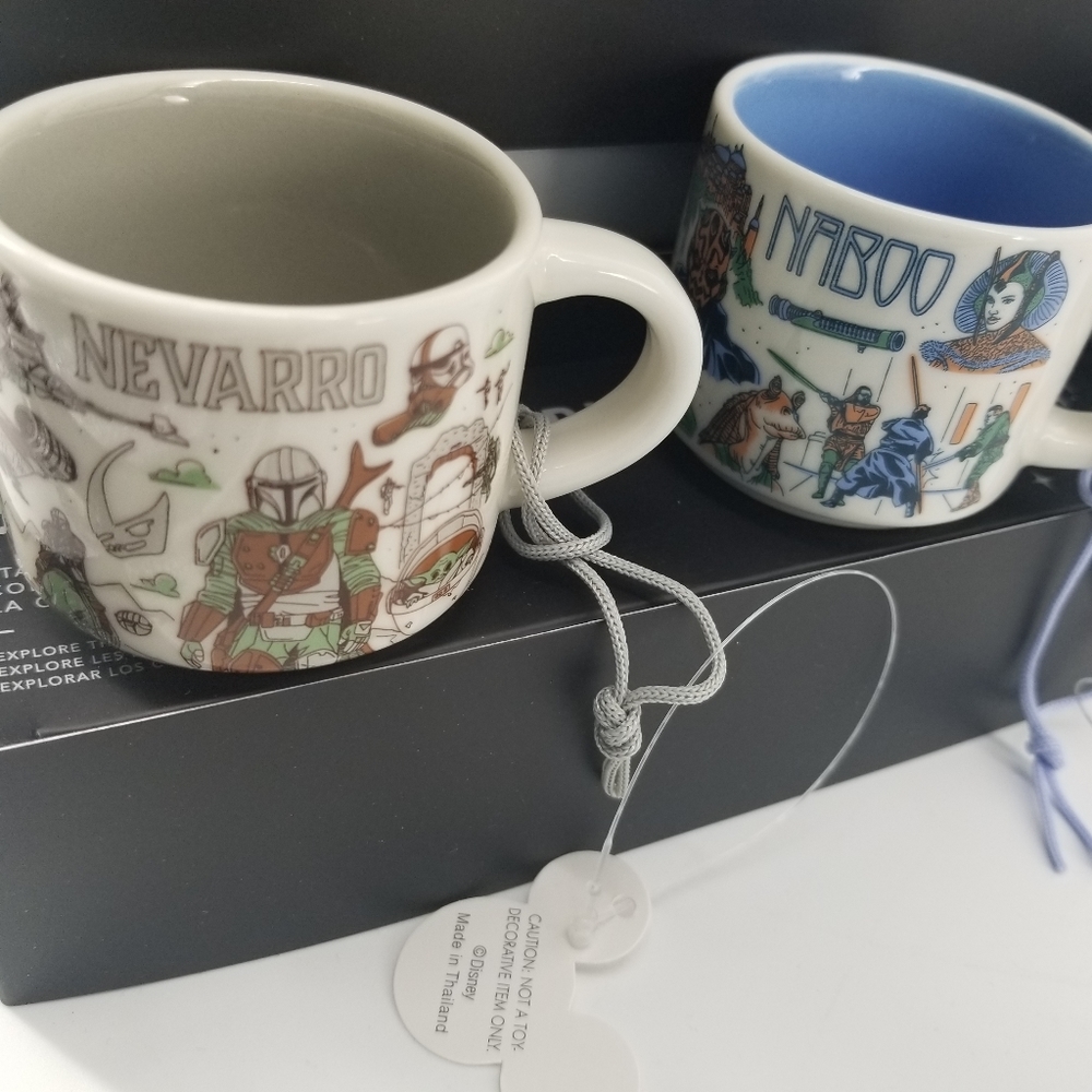 Starbucks Star Wars May the Fourth 2023 Been There Ornament Cups Full Set NWT - Picture 9 of 17
